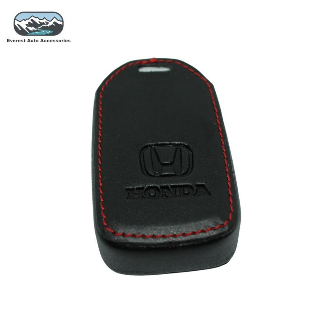 Sarung Gantungan Kunci Kulit Jazz HRV Leather Key Cover Case Smart Key 2 Tombol