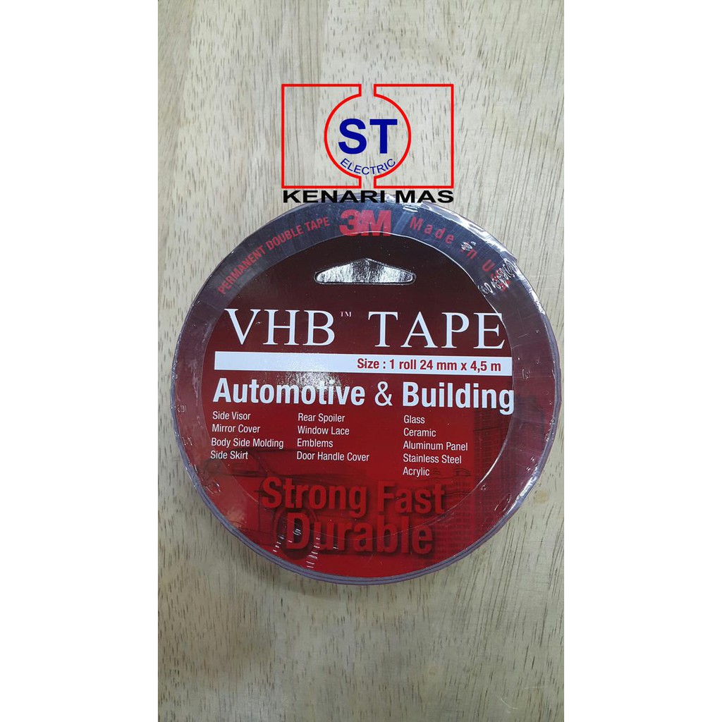 

Double / Doble Tape Foam 3M Vhb Besar 24Mm