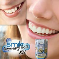 Instant Smile Temporary Tooth Kit Replace A Missing Tooth In Minutes