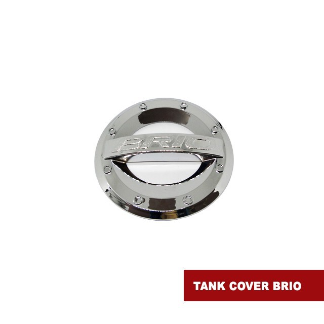 TANK COVER MODEL SPORTY CHROME HONDA NEW BRIO TIPE RS