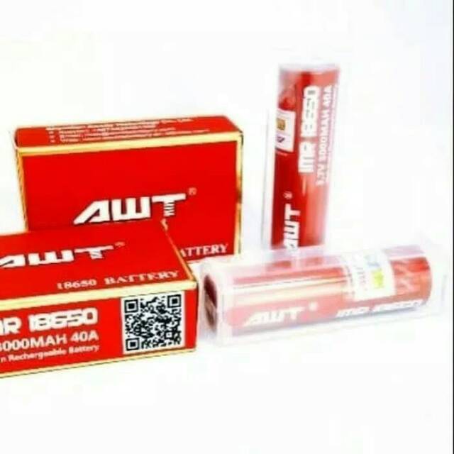 AUTHENTIC BATERAI AWT 300mAh baterai vape original