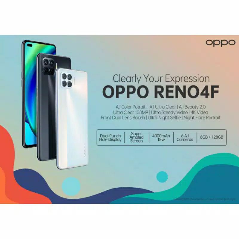 Oppo Reno 4 F 8gb 128gb Akulaku Kredivo Kartu Credit Shopee Indonesia