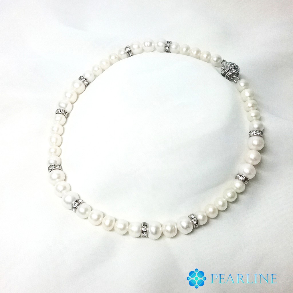 PEARLINE Amanda Necklace | Kalung Mutiara Asli Freshwater Pearl