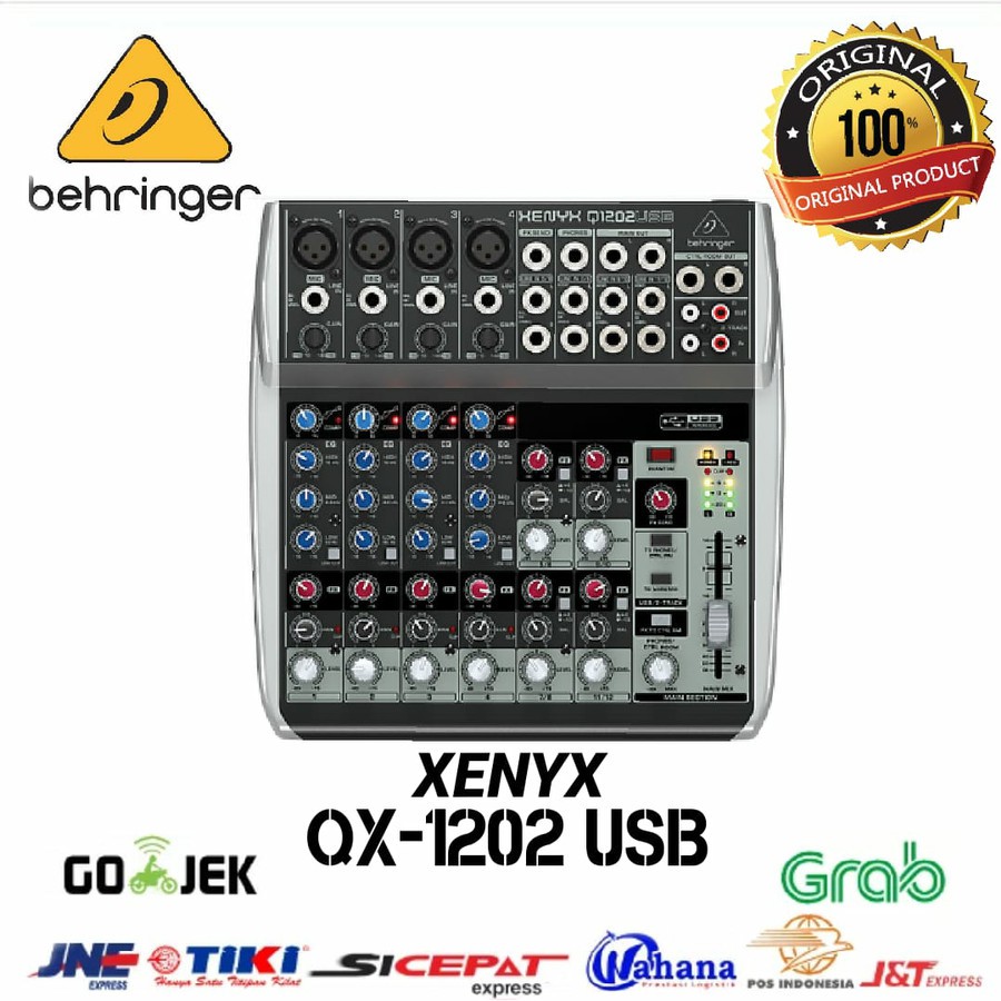 Behringer XENYX QX 1202 USB ( 12 channel )