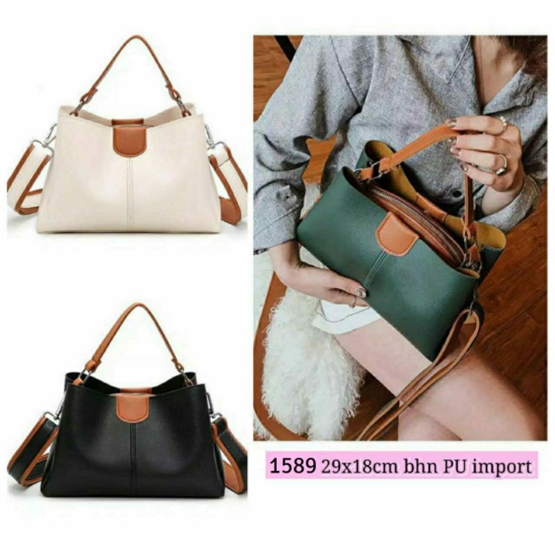 1589 tas wanita tas selempang import tas fashion wanita tas murah