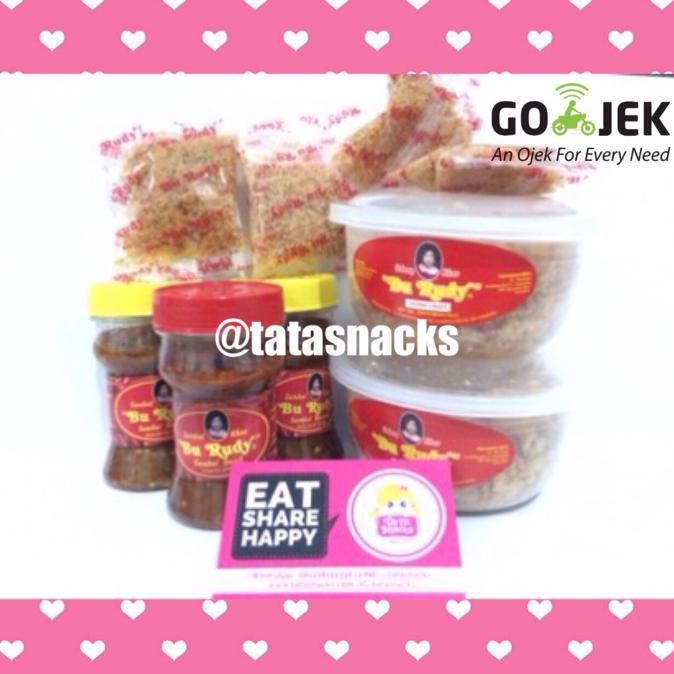 

PROMO ENAK Paket Sambal Bu Rudy G : 2 udang + 2 bawang + 1 terasi/ijo Terlaris