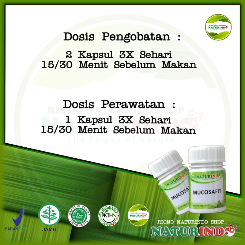 Obat Hebal Gerd Maag Asam Lambung Tukak Lambung Ampuh Mucosafit Naturindo Tulungagung-3