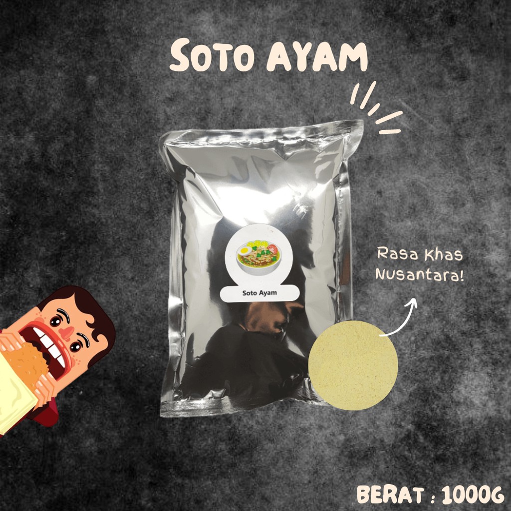 BUMBU TABUR RASA SOTO AYAM 1000 GRAM /1KG