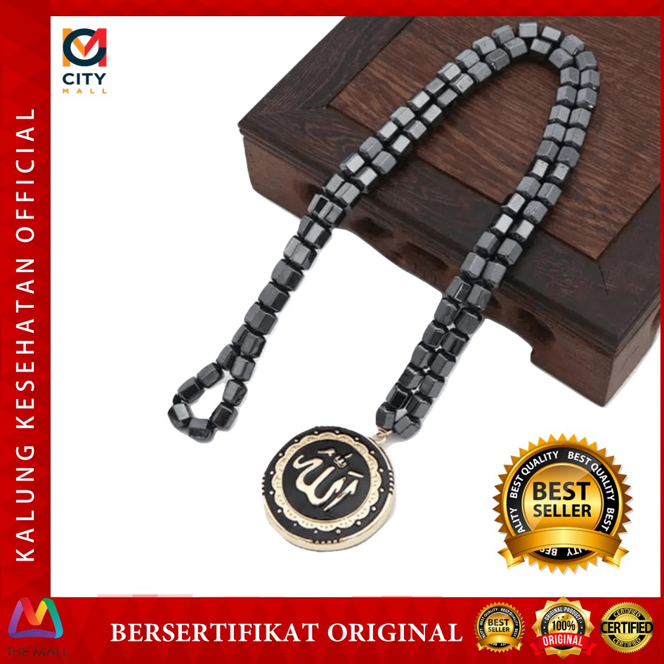KALUNG KESEHATAN GANNAMYONG ORI + GELANG+ KOTAK+KARTU SERTIFIKAT.