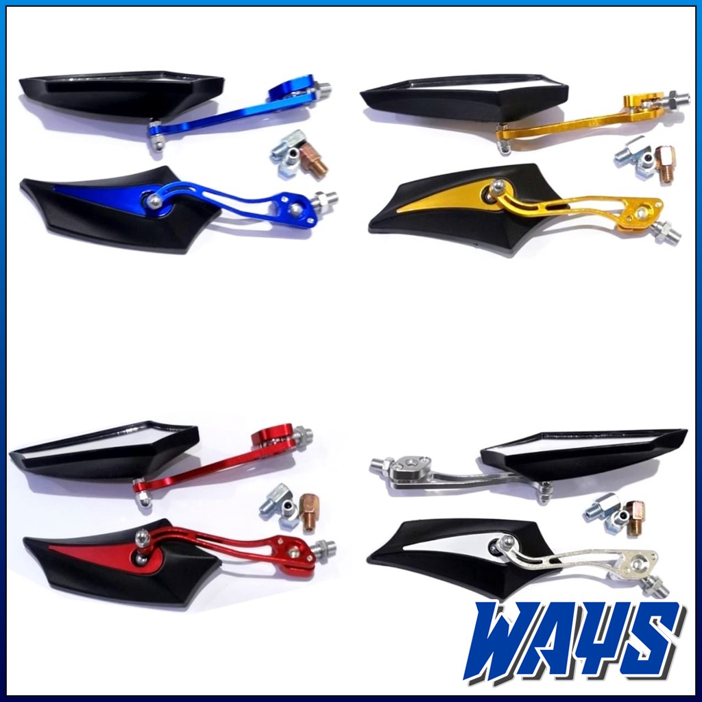 [X036] Spion Betman Batman Tomok Variasi Motor Supra 125 Mx King Mio Beat Vario Nmax CB 150R Vixion