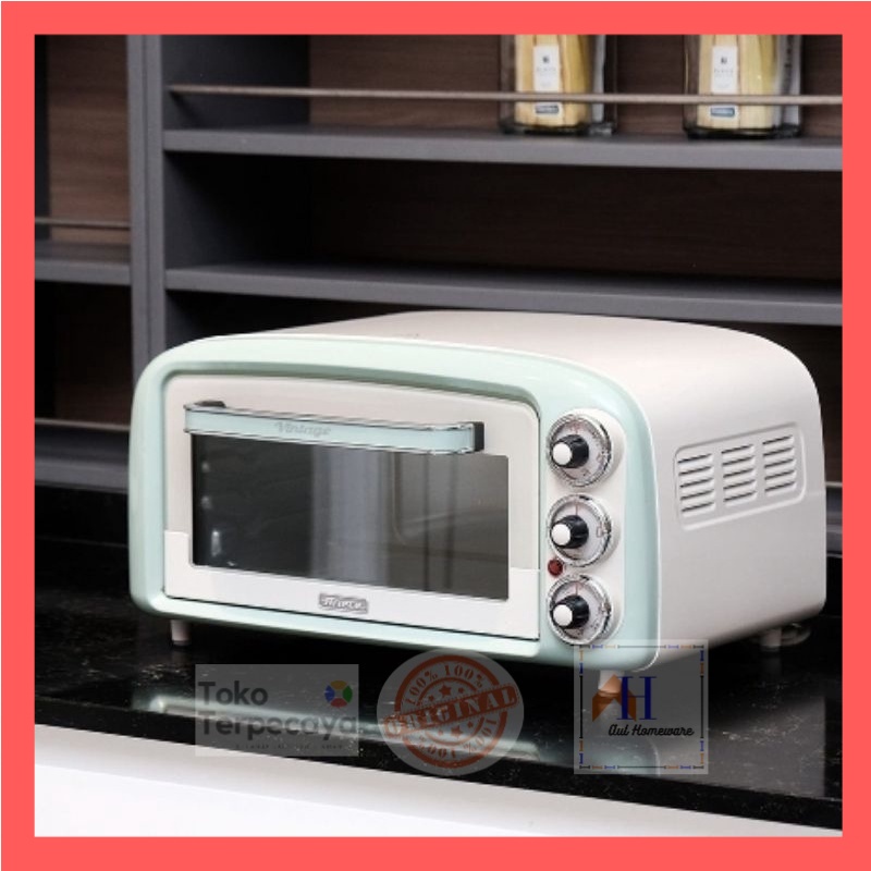 Oven Toaster Vintage 18 Ltr Ariete/Oven Minimalis/Oven cantik/Ariete Original