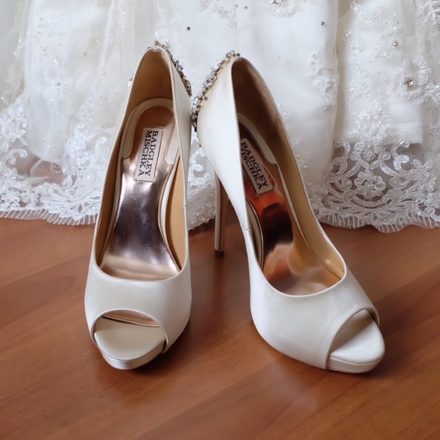 Wedding Shoes Badgley Mischka Shopee Indonesia
