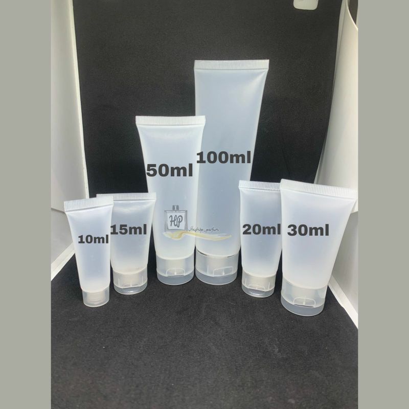 Botol Tube Kosong 10ml 15ml 20ml 30ml 50ml 100ml Botol Remas Frosted