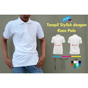 Kaos Polo Cotton Lacoste Pique   Berwarna   Ukuran XXXL 3XL JUMBO SIZE [SALE]off40%