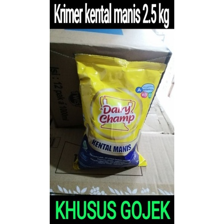 

Krimer kental Manis Dairy Champ 2.5kg