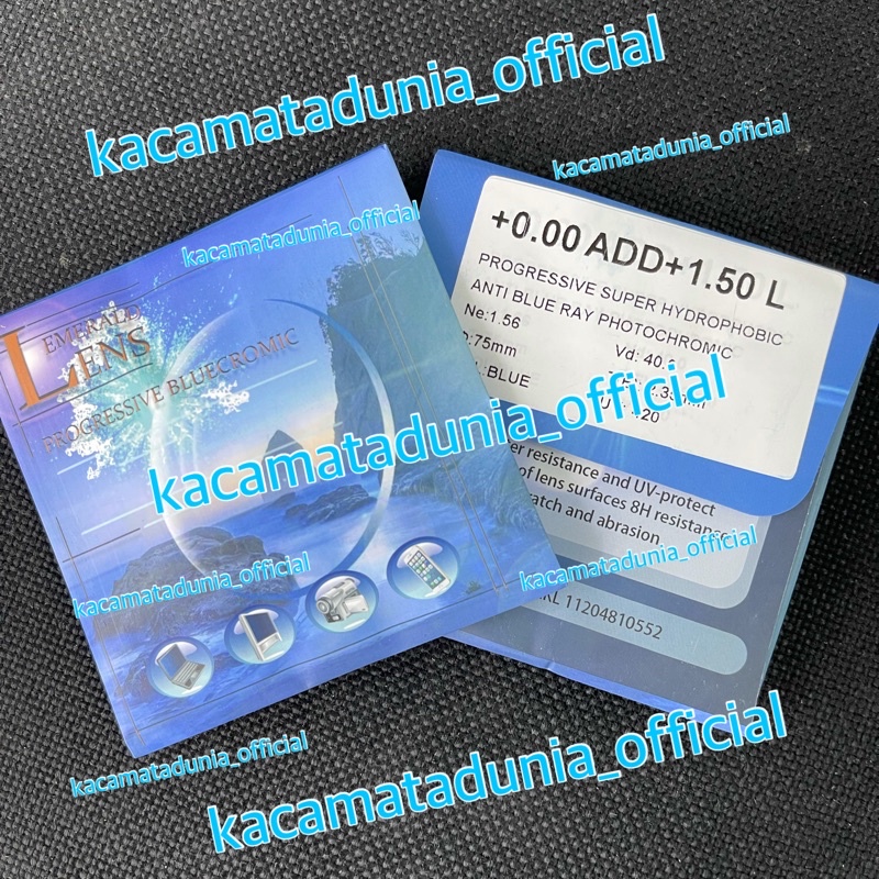 lensa minus progressive blueray