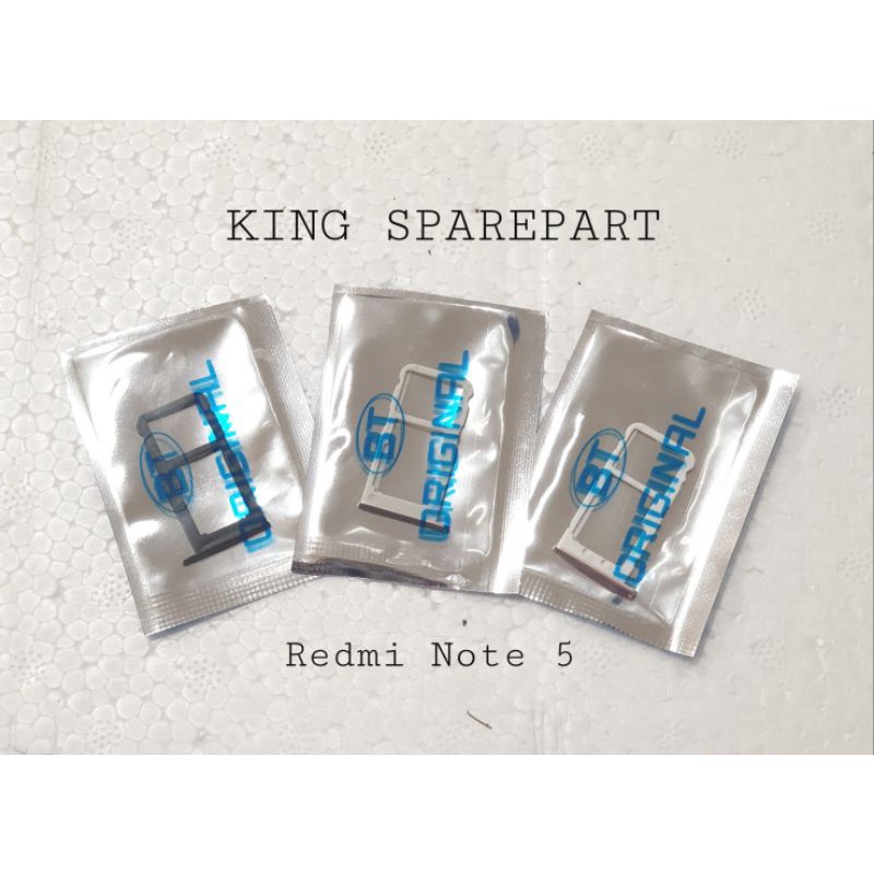 SIMTRAY SIMLOCK TEMPAT KARTU SLOT SIMCARD XIAOMI REDMI NOTE 5 NOTE 5 PRO