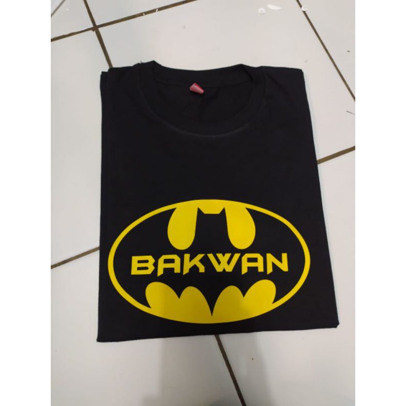 T-shirt Baju Kaos Bakwan / Kaos Parodi Batman