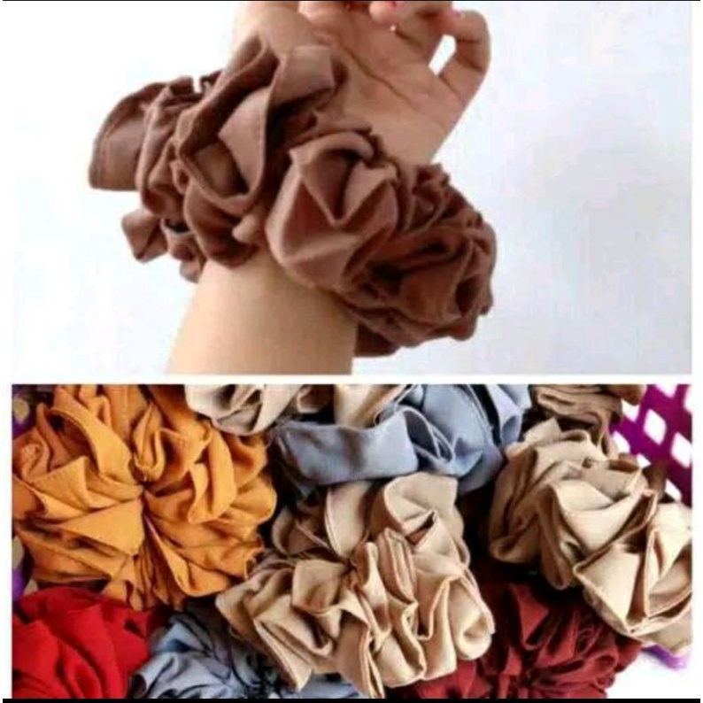 ikat rambut / scruncie / scrunchie /kuncir rambut Scrunchie // Ikat Rambut // Cepol Hijab MH.ID