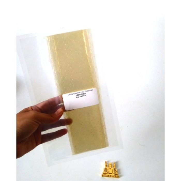 

Gelita Gelatine Sheet | Gelatin Lembar Halal - Repack 10S