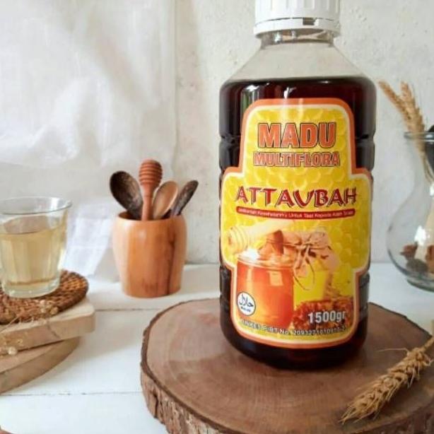 

MADU MULTIFLORA 1500 GR AT-TAUBAH JAMIN ASLI