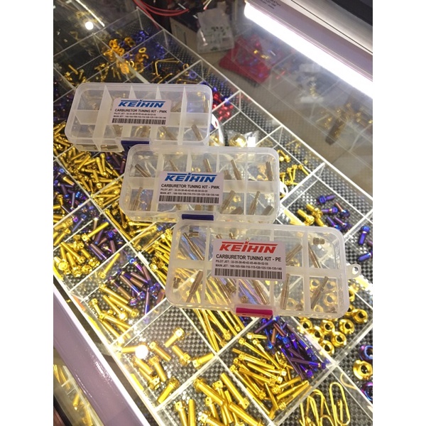 spuyer set PE/spuyer set karbu PE/spuyer karbu PE/set 20 pcs mainjet pilot jet