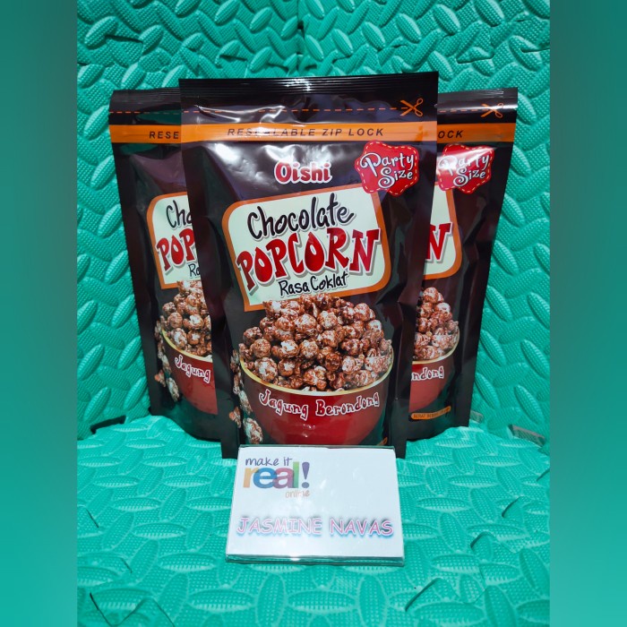 

Instant-Camilan- Oishi Popcorn Coklat 100Gr -Camilan-Instant.