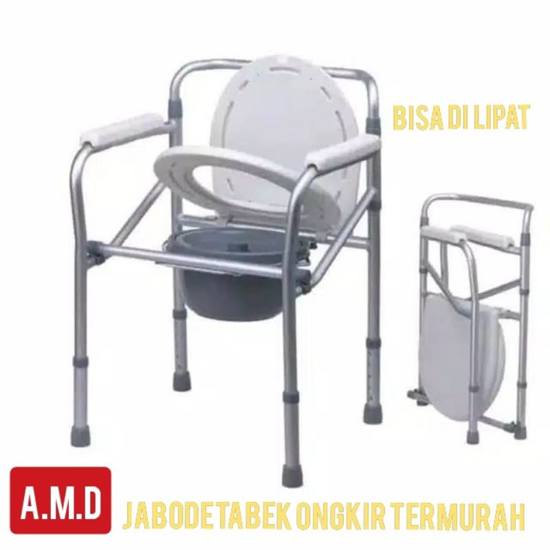 kursi toilet/commode chair/kursi pispot bab