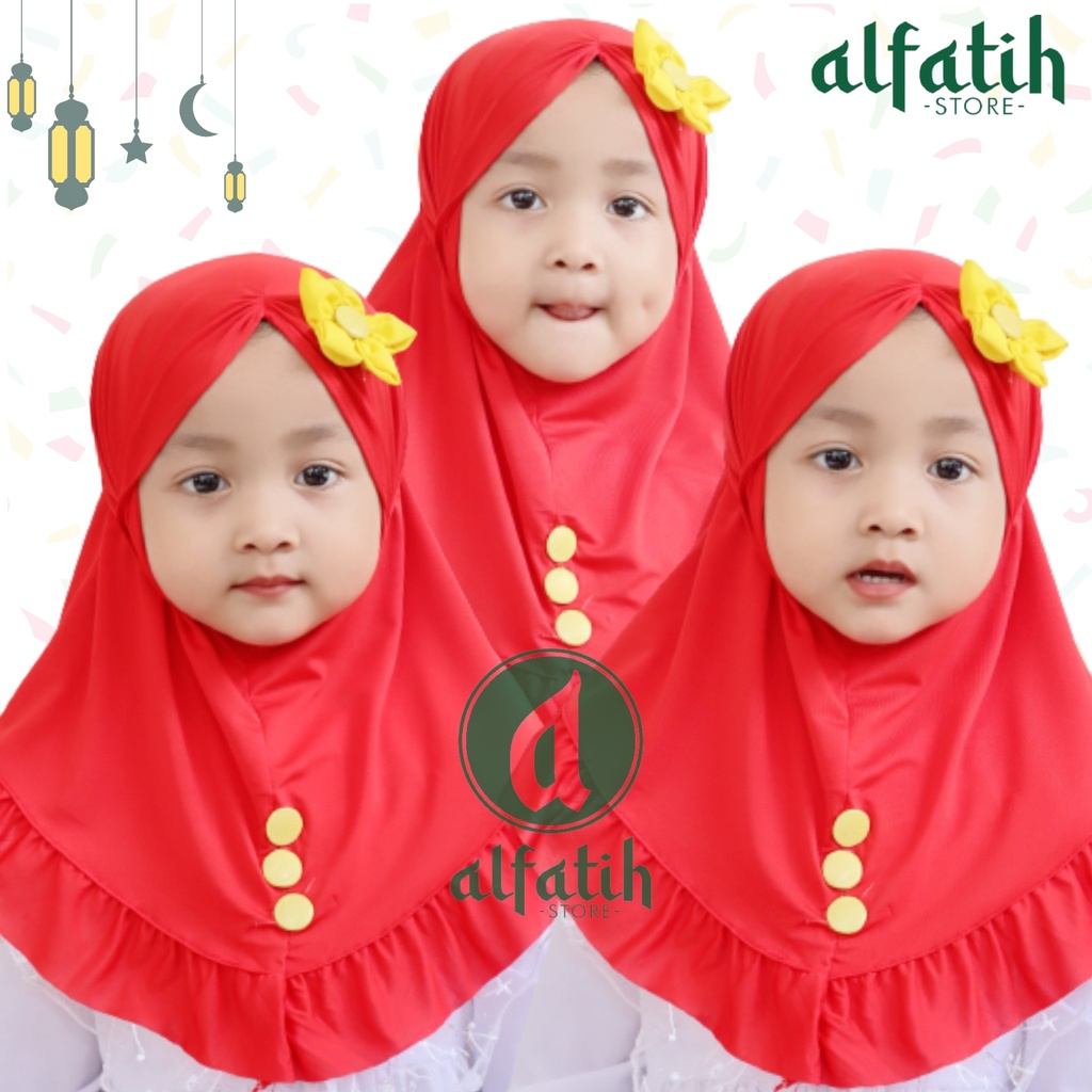 ALFATIH STORE / JILBAB INSTAN ANAK BUNGA MATAHARI / SUN FLOWER HIJAB ANAK TERBARU / HIJAB BAYI COD / KERUDUNG ANAK HIJAB ANAK BAYI PEREMPUAN / HIJAB ANAK / JILBAB ANAK BAYI USIA 2 TAHUN BAHAN JERSEY PREMIUM NYAMAN DI PAKAI