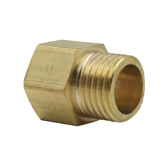 Double Nipple Dobel Nepel Drat Ulir Thread 3/4 3/4" Dalam Inner x 1/2 1/2" Luar Outer Inch Inchi Inc