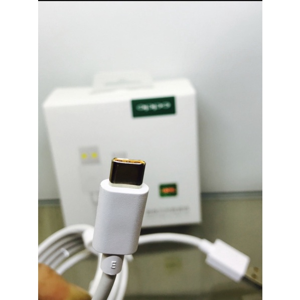 Kabel Data Oppo  Original type C Super Fast Charging Vooc 4A