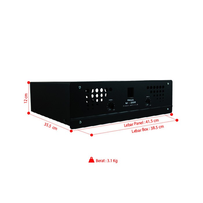 Grosir Box Power Amplifier BELL M-300 Keren