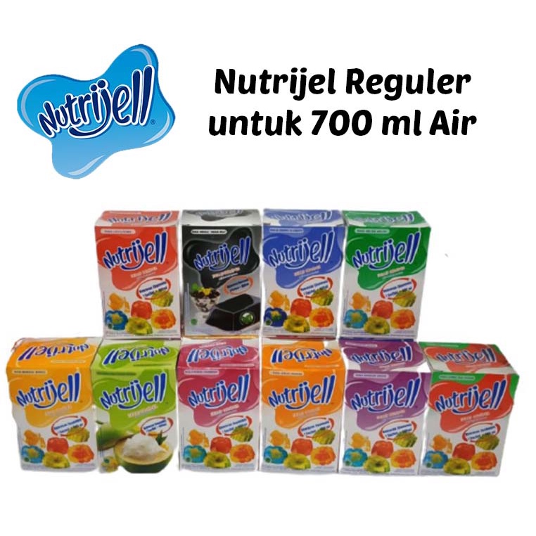 NUTRIJELL Jelly Powder BESAR Bubuk Puding Desert