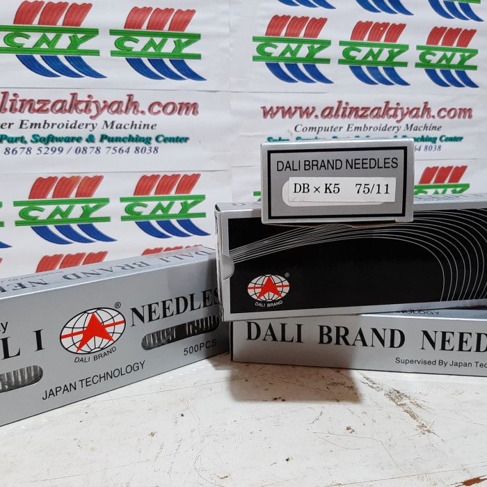 DALI Jarum bordir dan jahit speed DB x K5 75/11