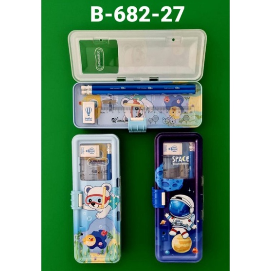 

tempat pensil +isi xiolingjing karakter B-682