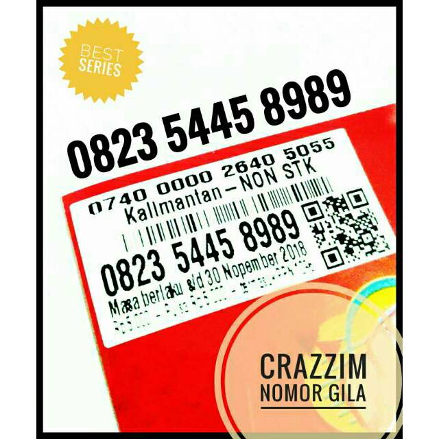 NOMOR CANTIK AS 8989