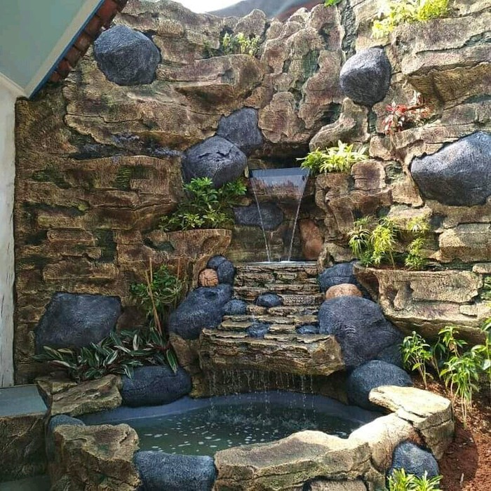 JASA PEMBUATAN KOLAM MINIMALIS - KOLAM KOI - KOLAM RELIEF