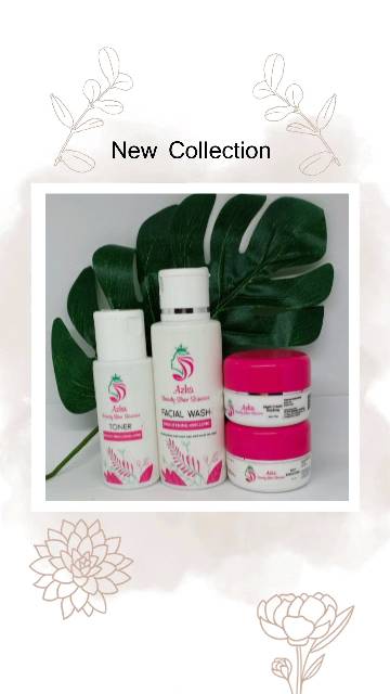 PAKET BRIGTHENING KINCLONG AZKA BEAUTY GLOW SKINCARE