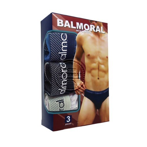 Celana Dalam Pria Brief Balmoral CD A 051 Isi 3Pcs/Pack Size M-L-XL