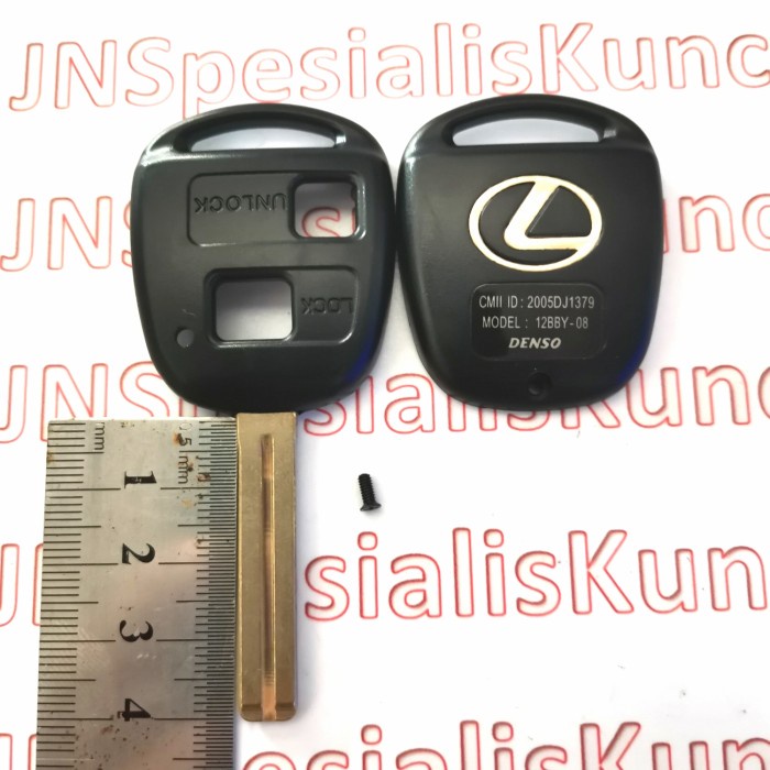 CASING KUNCI LEXUS 2 TOMBOL BLADE 48