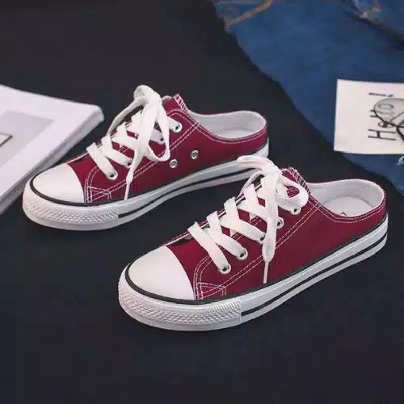 Sepatu Converse Tanpa Tutup Belakang | Sepatu Fashion Cewek Cowok