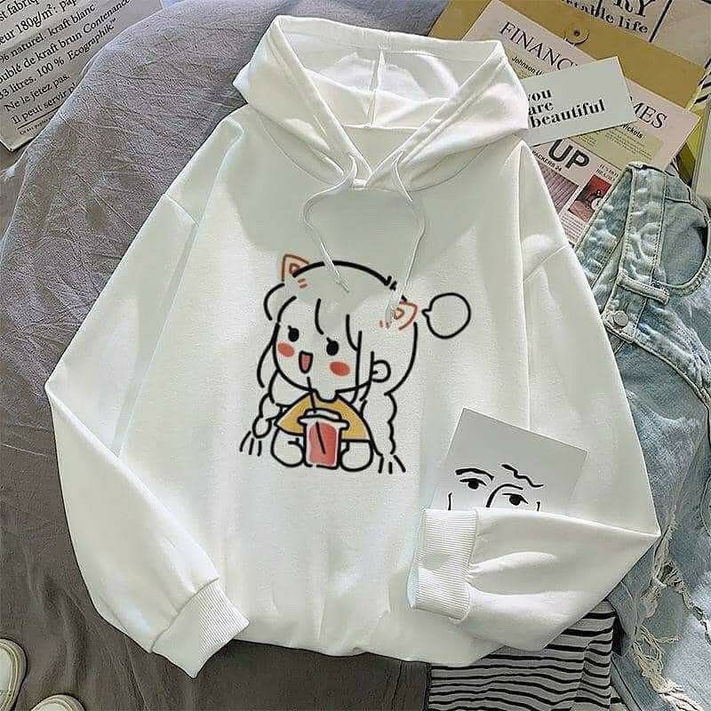 TOON COUPLE HOODIE SWEATER PRIA WANITA KEKINIAN TERMURAH