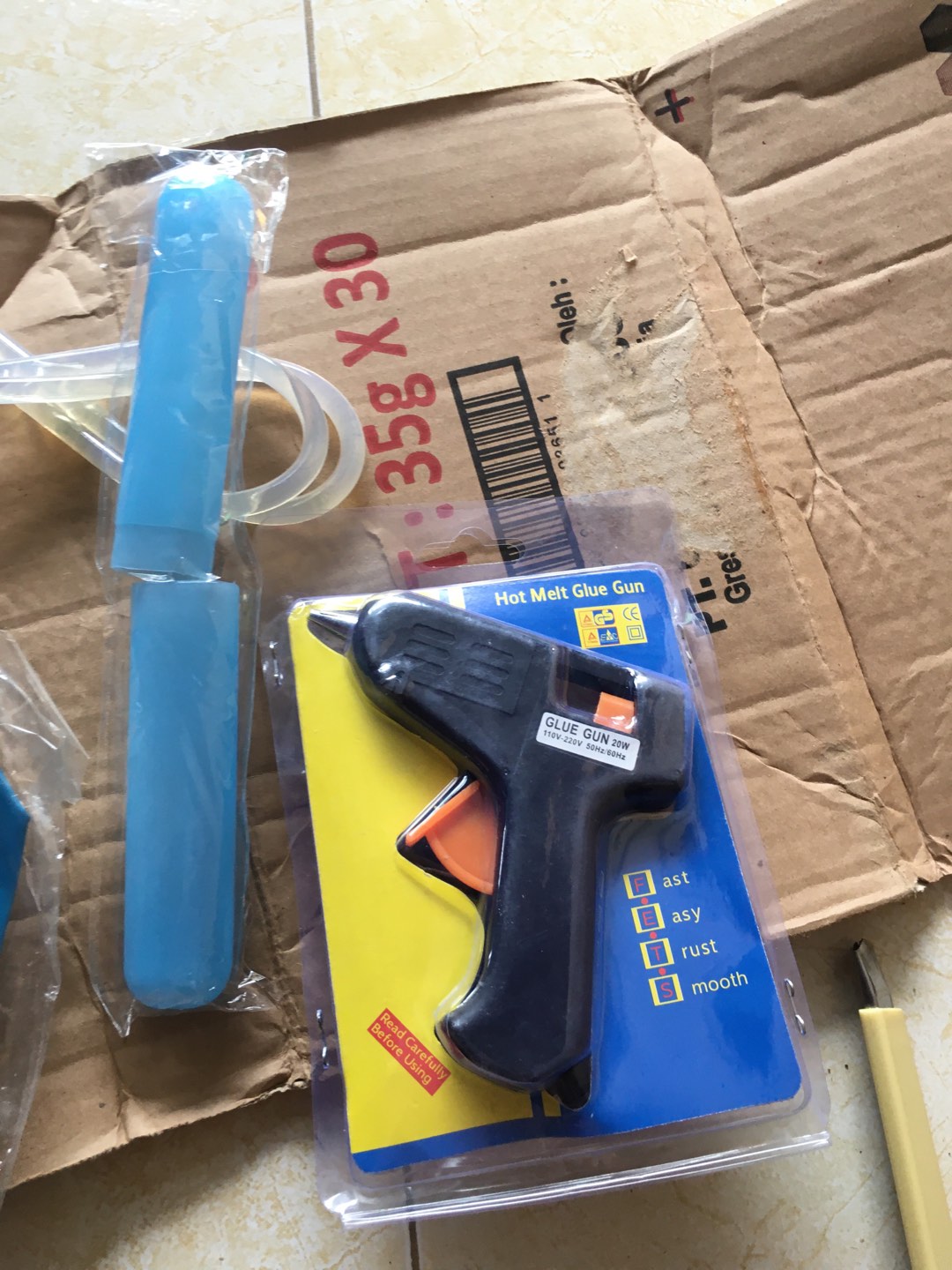 Glue Gun Alat Lem Tembak Kemasan Opp/glue Gun Pistol Lem Solder Lem Tembak Lilin Kecil