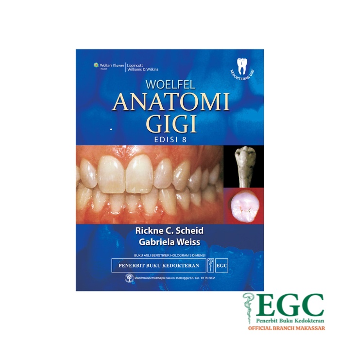 EGC MAKASSAR Woelfel Anatomi Gigi Ed.8