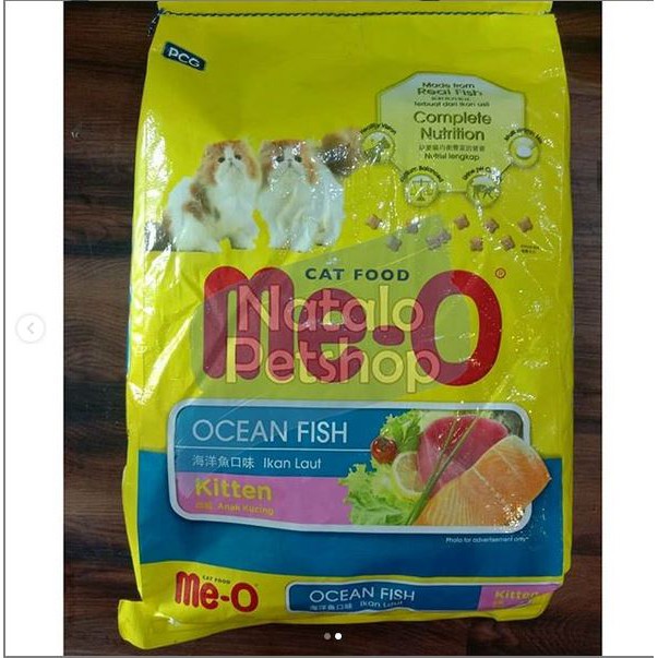 Me-O / Meo Kitten 7Kg / Makanan Kucing / Ocean Fish