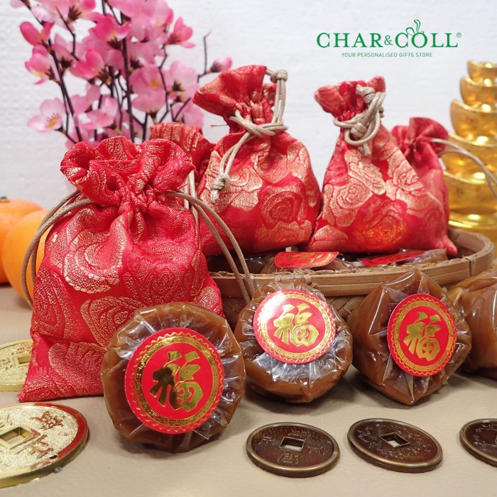 

✨ BISA COD ✨ String Bag Imlek Mini / Souvenir Pouch / String Pouch Mini