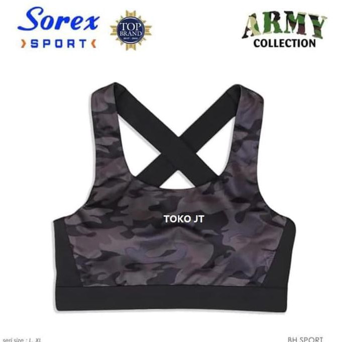 11125-sudjfgg- sport bra fashion army bh olahraga gym fitness zumba sorex 8401 -toko-sport.