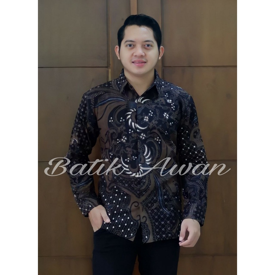 BATIK JUMBO BATIK MODERN TERBARU Kemeja Batik Pria Lengan Panjang SENTANI Hem Baju Batik Pria Lengan Panjang M L XL XXL XXXL 4XL 5XL 6XL 7XL 8XL 9XL 10XL