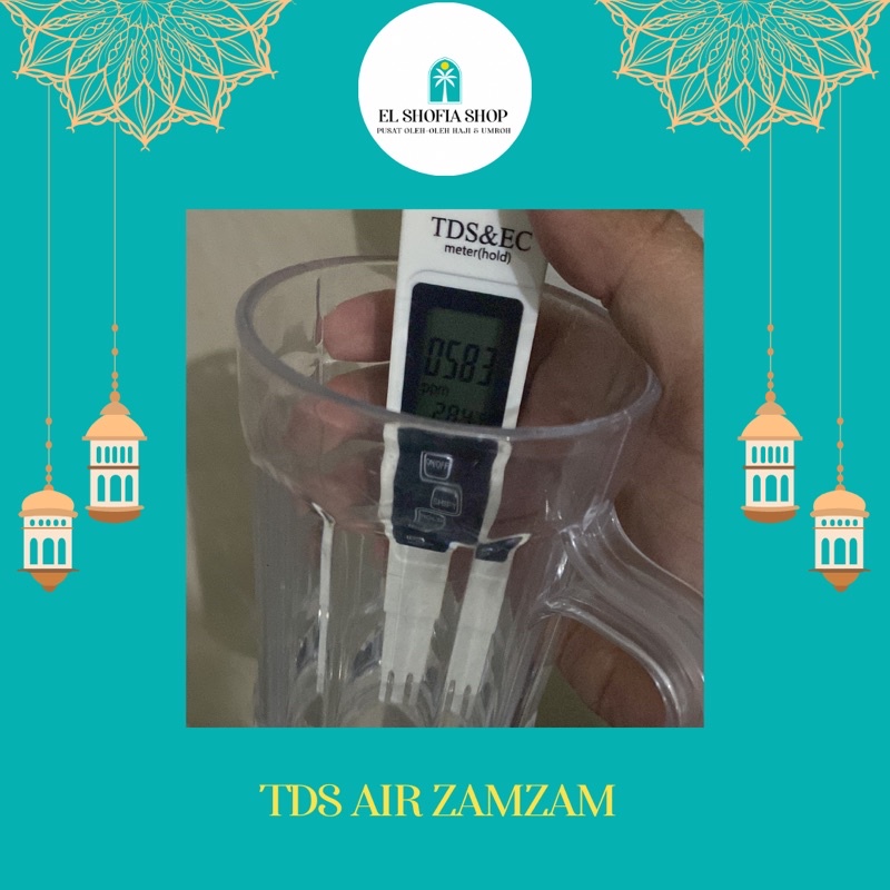 Air ZamZam 80ML Original | Air ZamZam 80ML Asli | Air ZamZam Oleh-Oleh Haji Umroh