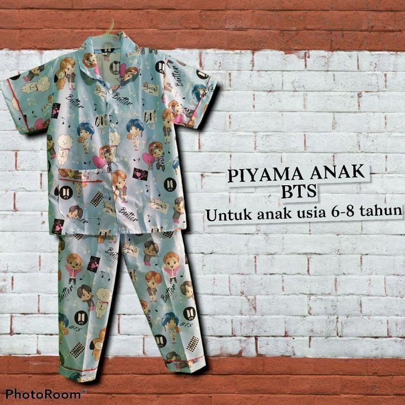 PIYAMA ANAK "BTS"